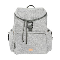 BEABA กระเป๋าเปลี่ยนผ้าอ้อมแบบเป้สะพายหลัง Vancouver Nursery Backpack XL - Heather Grey