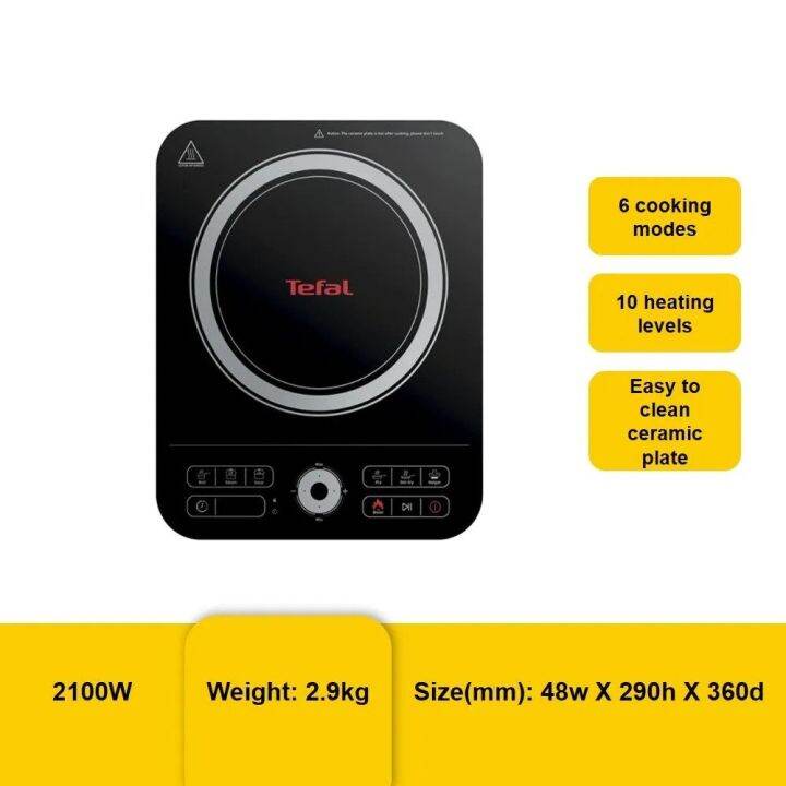 TEFAL IH7208 INDUCTION COOKER + POT Lazada