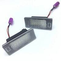 สำหรับ A1 Audi 11 14ป้ายทะเบียน Led สำหรับ Vw Jetta Passat Varian 7n Touran Gp2 Touareg Ii 2011