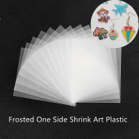 ♝✑ 20Pcs Heat Shrink Plastic Sheet Shrinkles Film Paper Creative Handmade DIY Art Shrinky Keychain Crafts Supplies for Kids Gift