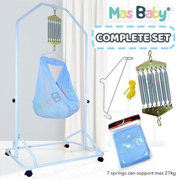 mas-baby-cradle-cot-spring-sarong-hook-net-for-buai-iron-baby-crocodile-buaiyan-swing