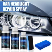 ♤✓✇ SEAMETAL 50ml Car Headlight Repair Refurbished Liquid Kit Car Light Repair Agent Head Light Renewal Polish Headlamp Repair Fluid