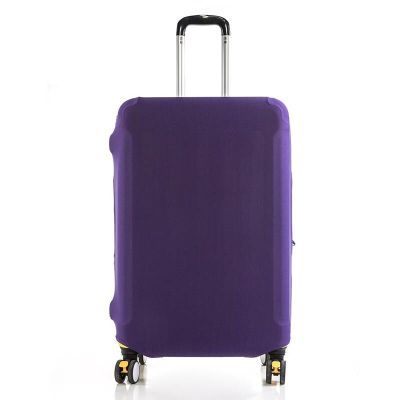 กระเป๋าเดินทางหนาเก็บฝุ่นที่คลุมกระเป๋าเดินทางแบบยืดหยุ่น18-25 ที่คลุมกระเป๋าเดินทางแบบเรียบง่าย