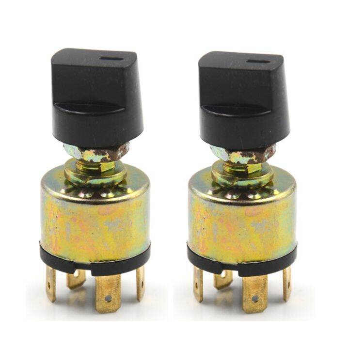 10A 24VDC/6A 120VAC Auto Fan 4 Position 3 Way Selector Rotary Switch