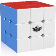 Lốc Xoáy Nam Châm Tốc Độ 3X3, Stickerless Magic Cube Đồ Chơi Xếp Hình 3X3X3