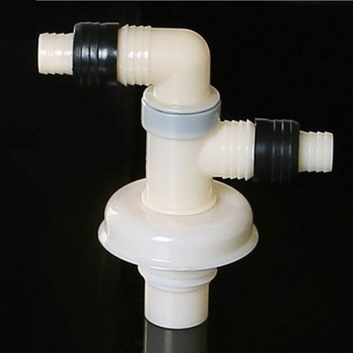 Washing machine drainage floor drain split into two leakproof floor