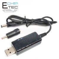 ตัวแปลง USB บูสต์ DC 5V ถึง9V 12V USB สายสเต็ตัวแปลงขึ้น + คอนเนคเตอร์3.5X1.35มม. สำหรับแหล่งจ่ายไฟ/ที่ชาร์จ/ตัวแปลงไฟฟ้า