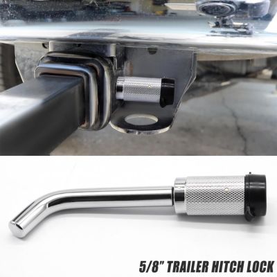 【YF】 Trailer Hitch Pin Lock 5/8  Dual Receiver Locking Tow Towing RV Car Accessories Heavy Duty Universal 2 keys Copper core