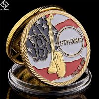 ขายดี2013 Boston Marathon Bombings USA USA อนุสาวรีย์เทพีเสรีภาพ Gold Challenge Coin Collection