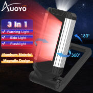 Auoyo Đèn Pin Đèn Sửa Chữa Di Động Đèn Làm Việc 360 Có Thể Điều Chỉnh Đèn
