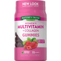 HOT ITEM กัมมี่สำหรับผู้หญิง | Nature’s Truth Women’s Multivitamin + Collagen Gummies (70ชิ้น)