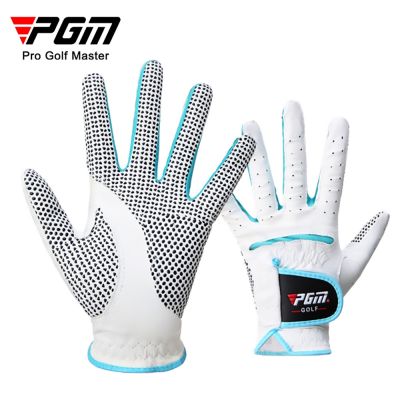 PGM Golf Gloves Ladies 1 Pair Lamb Belt Non-slip Grain Velcro Supplies Spot golf