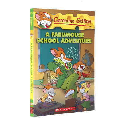 Theภาษาอังกฤษรุ่นแรกเมาส์Reporter A Fabumouseโรงเรียนผจญภัยเมาส์อัจฉริยะCampusผจญภัยเต็มรูปแบบสีหนังสือนิทานเด็กหนังสือGriimo Stiltonเด็กBabอ่านขั้นสูง