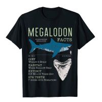 Megalodon Tshirt Meg Facts Funny Shark Lover T Gift Tshirts For Men Tees Cool Cotton