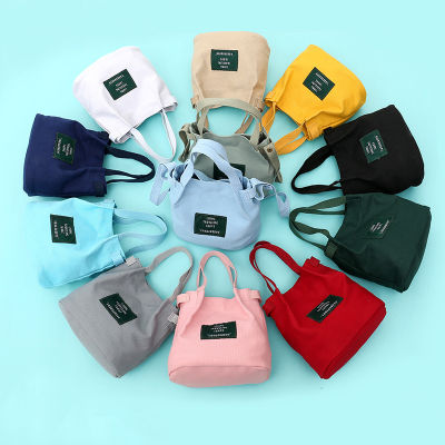 Korean Canvas Shoulder Bag Zipper Luxury Women Bags Designer Women Messenger Bag Female Simple Handbag Letter Printing Tote