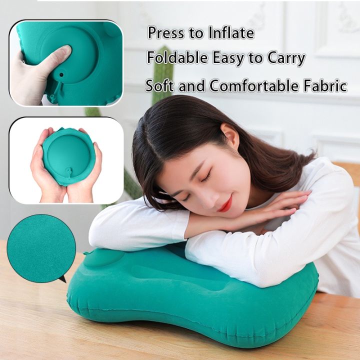 KAWACHI Inflatable Lumbar Pillow Lightweight Portable Travel