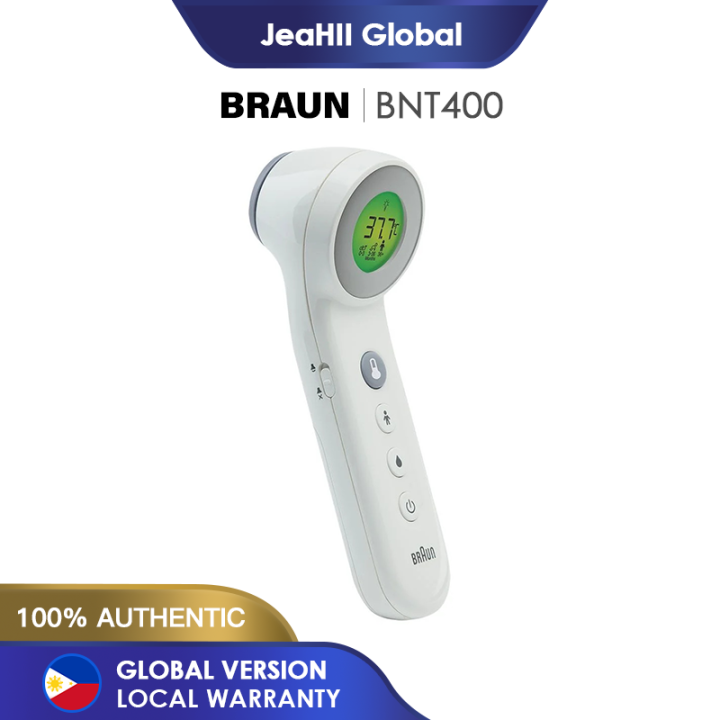 Braun Forehead Thermometer BNT400 Infant Infrared Electronic Thermometer Lazada PH
