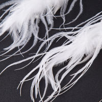 Handmade Feather Hair Style Headpiece Non-slip Vintage Leaf Hair Accessories for Hanfu Cheongsam Tea Wear