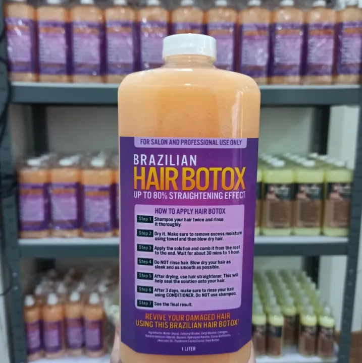Brazillian Botox Hair Treatment 100ml 250ml 500ml 1l 1Galon SnapCartPH Lazada PH