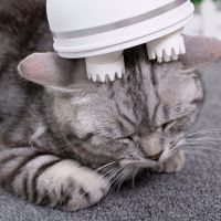 Cat massager ส่งจากไทย เครื่องนวดแมวออโต้ เครื่องนวดหัวแมว เครื่องนวดแมว ที่นวดแมว ของเล่นสุนัข ของเล่นแมว เครื่องนวดศีรษะแมวหมุนอัตโนมัติกันน้ำเครื่องทำความสะอาดไฟฟ้าฝุ่นที่นวด เครื่องนวดแมวออโต้ เครื่องนวดศีรษะไฟฟ้า