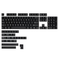 ไทเฮา WOB สีขาวบนสีดำ Abs Doubleshot Cubic Keycap สำหรับ Diy แป้นพิมพ์เชิงกลสำหรับเล่นเกมสำหรับ Xd64 Bm60 Xd68 Bm68 Xd84 Gh60 Xd96