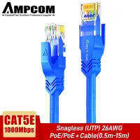 Computer Cables 0.5/1/1.8/3/5/10/15M Ethernet Cables Flat CAT6 UTP Modem Router RJ45 Gold Connector Network Internet Cable Patch LAN Cord Cable Length: 3M 