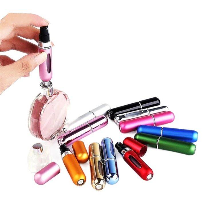 5ml Travel Perfume Aftershave Atomizer Atomiser Bottle Pump Refillable