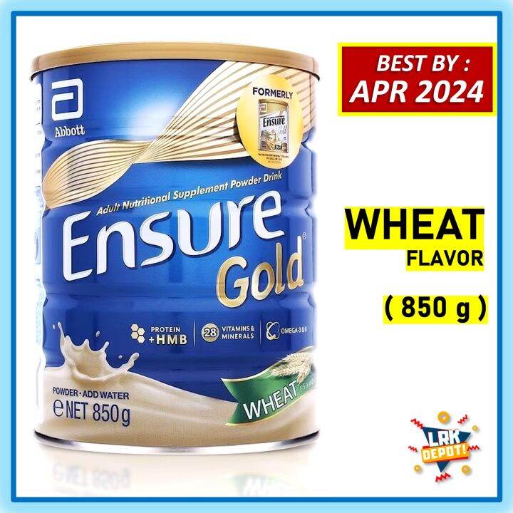 Ensure Gold HMB Wheat Flavor (850 g) Adult Nutritional Powdered Milk ...