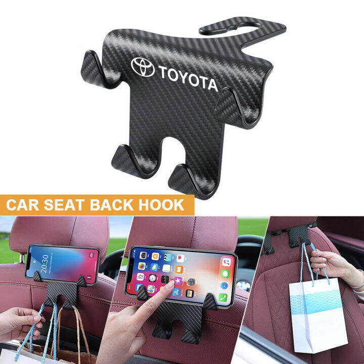 YRM Car Seat Back Hook Headrest Hanger Multifunction Hanging Hook For