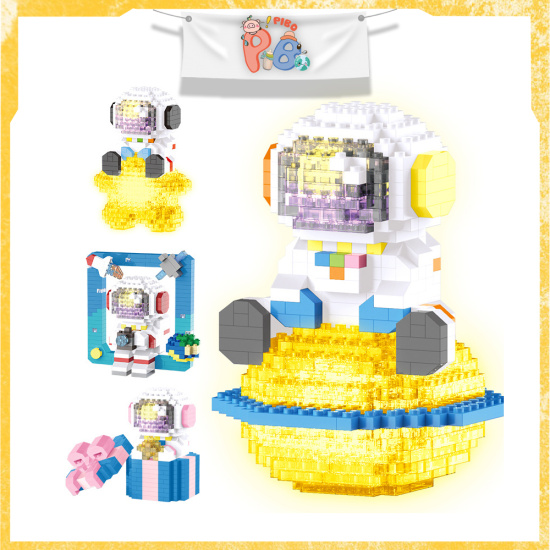 Lego phi hành gia 3 chế độ phát sáng siêu cute - pibo store -t5 - ảnh sản phẩm 1