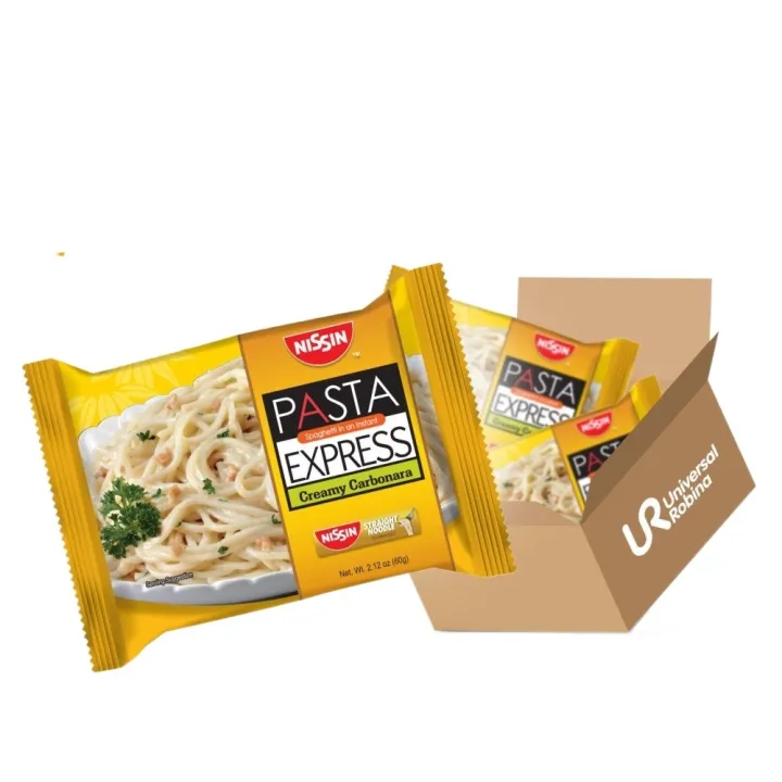 Nissin Pasta Express Creamy Carbonara (60g) 72 pcs Lazada PH