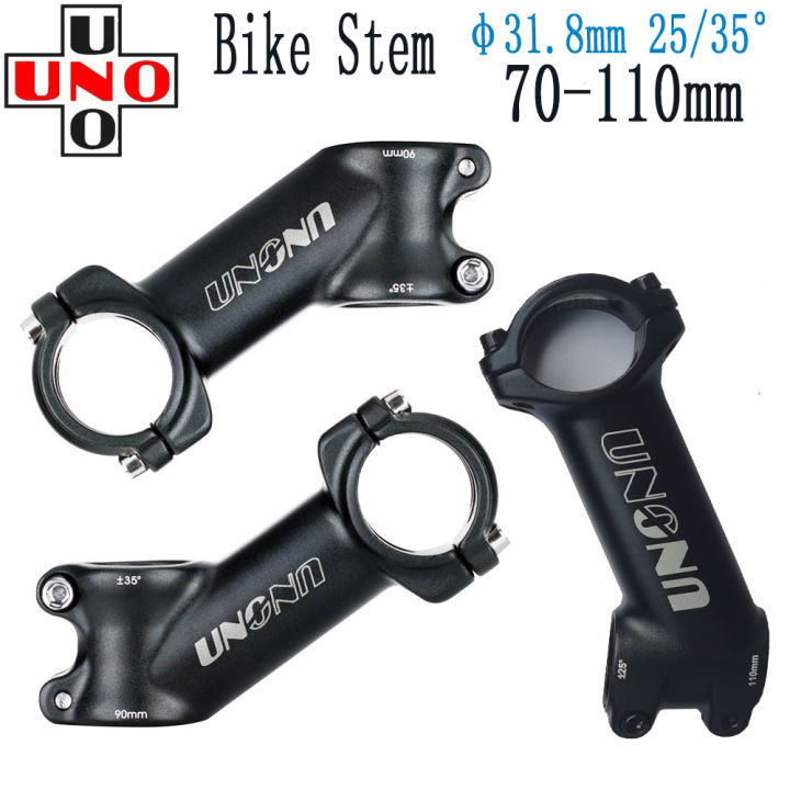 uno-stem-mtb-bike-stem-7-17-35องศา-ultralight-alu-stem-road-bicycle-stem-60-70-80-90-100-110-120-130mm-handlebar-stem-สำหรับ28-6mm-fork