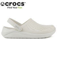 Crocs 2023 ระบายอากาศกลางแจ้งสบายลื่นรองเท้าแตะรองเท้าแตะกลางแจ้งกล่องเทปน้ําหนักเบา