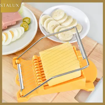 Meat Slicer, Boiled Egg Fruit Soft Cheese Slicer Cutter, Spam Slicer NEW