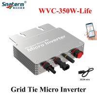 Ygdgs 350W 300W ผูกกริด MicroInverter MPPT 22-60VDC ถึง120V 230VAC ด้วยแอพโทรศัพท์มือถือสำหรับการตรวจสอบระยะไกล