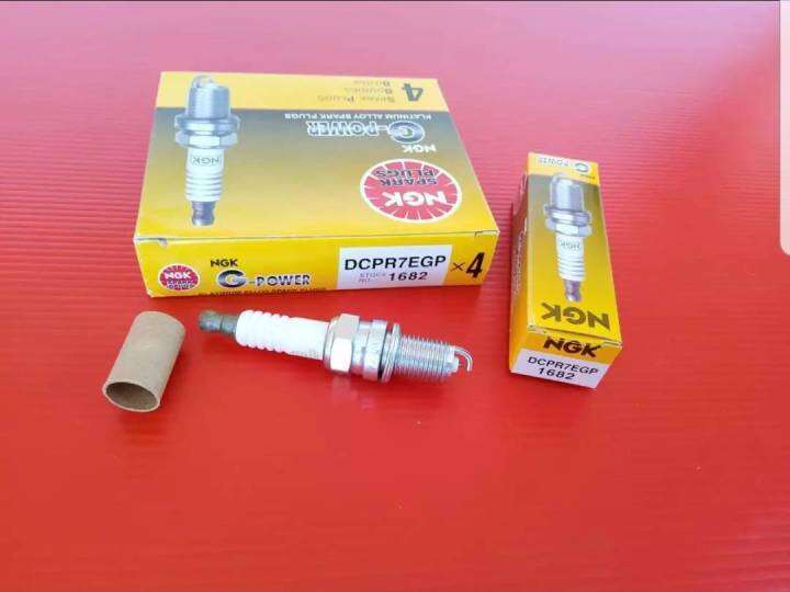 หัวเทียนบล๊อกเล็ก-ngk-12m-avanza-swift-no-1682-dcpr7egp-1ชุด-4-หัว-สินค้าดี-มีคุณภาพ