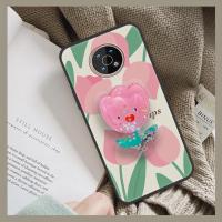 Silicone TPU Phone Case For Nokia G50 Kickstand Cover Dirt-resistant cartoon armor case Waterproof Back Cover Soft Case