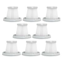 8 Pack HEPA Filter for MIJIA Handy Vacuum Cleaner Home Car Mini Wireless Washable Filter Spare Part