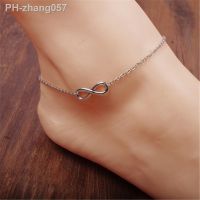 【CW】❍♦  Gold Sliver Color Chain Anklets Beach Foot Jewelry Leg Ankle Accessories