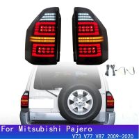 LED Rear Running Light + Brake + Reverse + Turn Signal Car LED Taillight Tail Light For Mitsubishi Pajero V73 V77 V83 V87