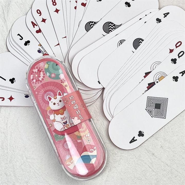 พร้อมส่งทันที-พร้อมส่ง-จัดส่งฟรี-เกมไพ่-solitaire-ทรงวงรี-ขนาด-11-มม-5-มม-แบบพกพา-คุณภาพสูง-แบบสร้างสรรค์-สําหรับนักเรียน