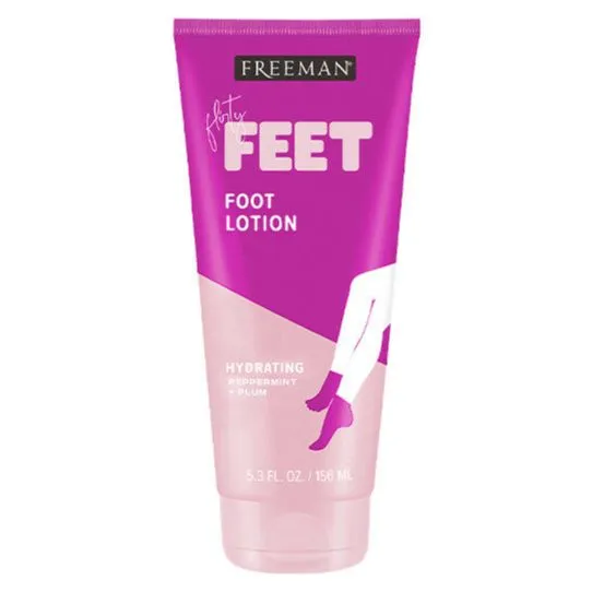 Freeman Beauty, Flirty Feet, Foot Lotion, Hydrating with Peppermint