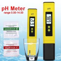 ปากกาวัดทดสอบค่าน้ำPH-02(0.01) เครื่องวัดค่าPHความแม่นยำสูง LCD Digital PH Meter 0.01 Aquarium Pool Water Test เลี้ยงปลา