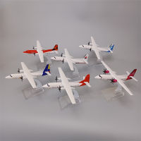 เครื่องบินใบพัด16ซม. Model Avianca FOKKER Malaysia Satena HUNNU AERO MONGILIA FOK F50 Airlines เครื่องบินโมเดลเครื่องบิน #007