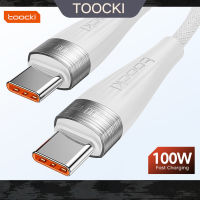 Toocki 240W 100W Type C To Type C สาย PD ชาร์จเร็วสายชาร์จสายรับส่งข้อมูลสำหรับ Xiaomi Huawei Poco USB Samsung C ไปยัง USB C 3M