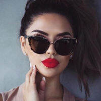 Newest Retro Cat Eye Sunglasses Women Unique Plastic Sunglasses Fashion nd Design Tortoise Sunglasses Lady Driving