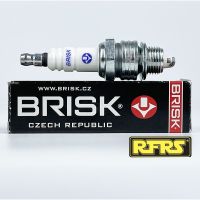 หัวเทียน BRISK COPPER RACING แกนทองแดง Vespa PX 150 Spark Plug (CY41N) รองรับทุกน้ำมัน