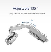 135 Degrees Suitable For Most Corner Cabinets With Door Corner Hydraulic Concealed Hinges