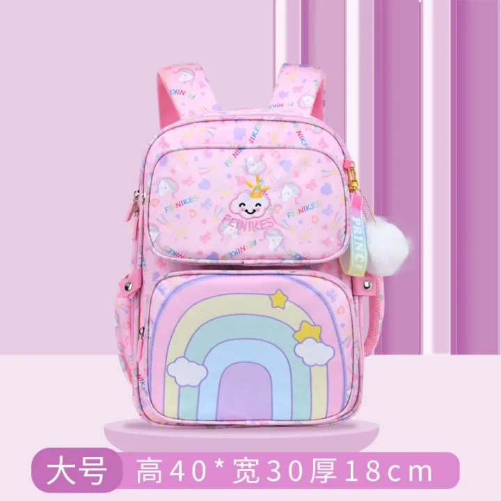 cod-schoolbag-primary-school-girls-sweet-and-cute-princess-style-childrens-schoolbag-backpack-wholesale-direct-sales