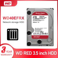 เป็นได้รับเรียบร้อย!!! WD สีแดง NAS ฮาร์ดดิสก์ไดรฟ์4TB-5400 RPM Class SATA 6กิกะไบต์/วินาที64 MB แคช3.5นิ้วสำหรับ Dectop Nas